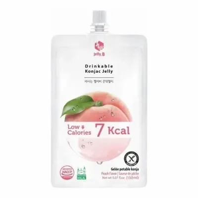 Galaretka Konjac 4kcal Przekąska Brzoskwinia 150ml