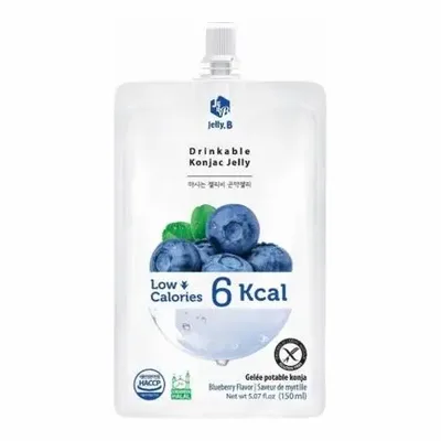 Galaretka Konjac 6kcal Przekąska Jagoda 150ml