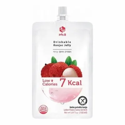 Galaretka Konjac Przekąska 4 Kcal Lychee 150ml