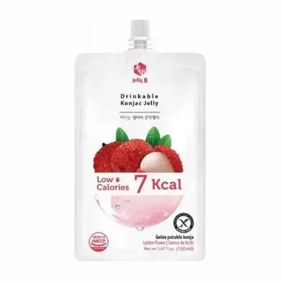 Galaretka Konjac Przekąska 4 Kcal Lychee 150ml