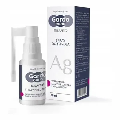Garda Nano Silver Spray Do Gardła 30ml
