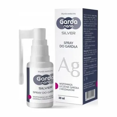 Garda Nano Silver Spray Do Gardła 30ml