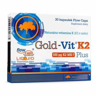 Gold-Vit K2 Plus Olimp Laboratories 30 Kapsułek