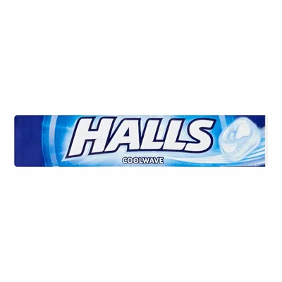 HALLS Coolwave Cukierki O Smaku Mentolowo Eukaliptusowym 33,5 g