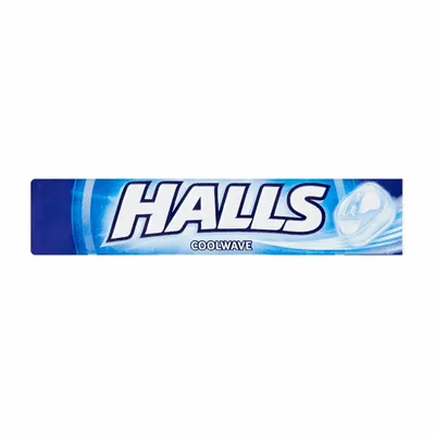 HALLS Coolwave Cukierki O Smaku Mentolowo Eukaliptusowym 33,5 g