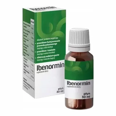 Ibenormin Prawidłowe Funkcjonowanie Układu Pokarmowego I Trawienie 30ml