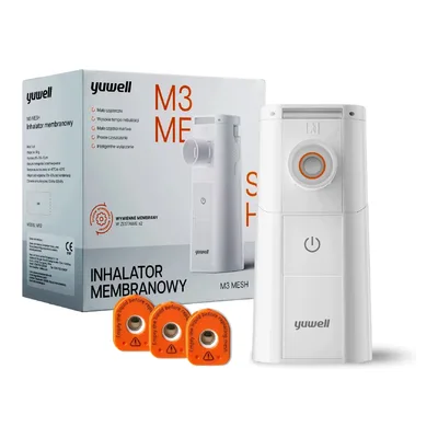 Inhalator Yuwell M3 MESH Poręczny Wymienne Membrany