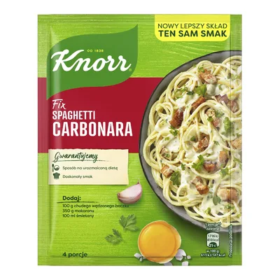 Knorr Fix Do Spaghetti Carbonara 38g