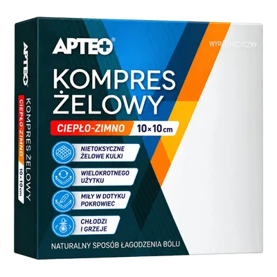 Kompres Żelowy Synoptis Pharma 10cm x 10cm