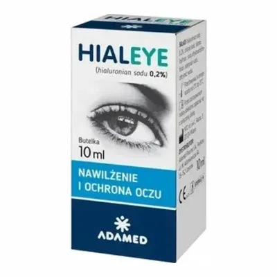 Krople Hialeye 0,2 %Nawilżające 10ml