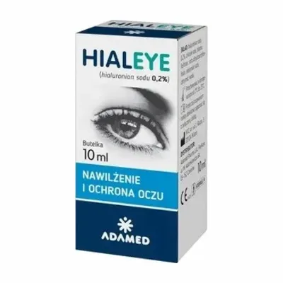 Krople Hialeye 0,2 %Nawilżające 10ml