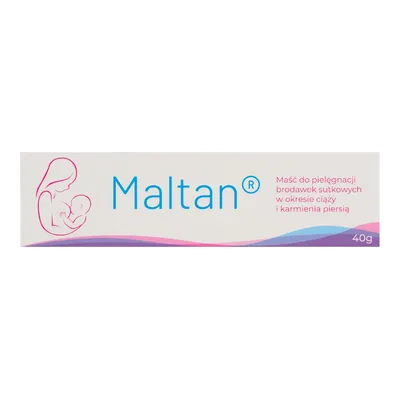 Maść Maltan Na Brodawki Sutkowe W Okresie Ciąży I Karmienia 40ml