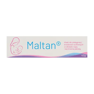 Maść Maltan Na Brodawki Sutkowe W Okresie Ciąży I Karmienia 40ml