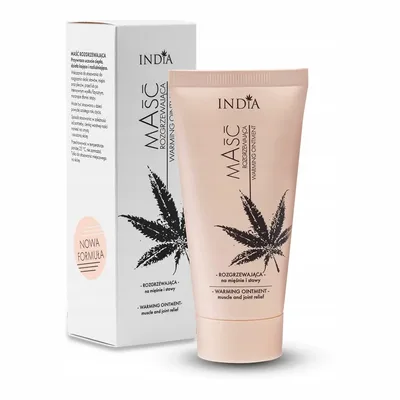 Maść Rozgrzewająca Konopna India Bóle Mięśni Stawów 50ml