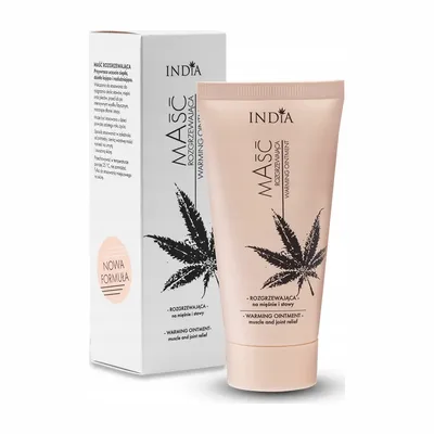 Maść Rozgrzewająca Konopna India Bóle Mięśni Stawów 50ml