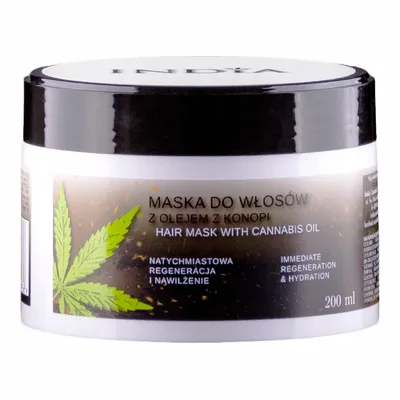 Maska Do Włosów Z Olejem Konopnym 200ml