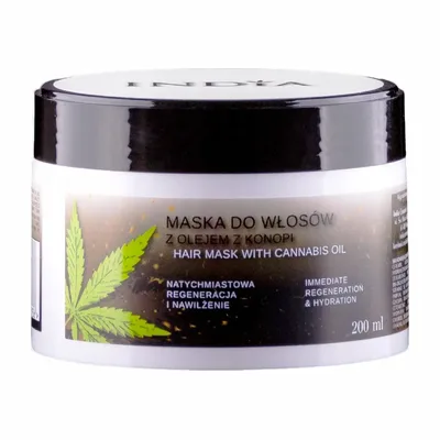 Maska Do Włosów Z Olejem Konopnym 200ml