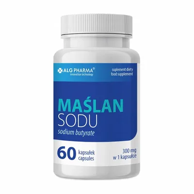 Maślan Sodu Wsparcie Jelit ALG Pharma 60 Kapsułek