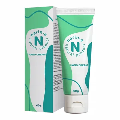Narine-E Krem Hand Cream Do Rąk Z Serwatką Narine Do Suchej Skóry 40g