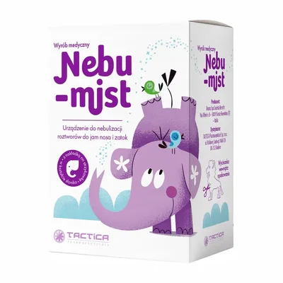 Nebulizator Nebu-Mist Fioletowy Do Nebulizacji 1 Sztuka