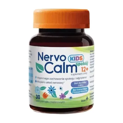 NervoCalm Kids Spokój 12+ Żelki 30 Sztuk