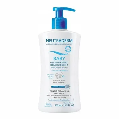 Neutraderm Baby Żel Myjący Łagodny 3w1 400ml