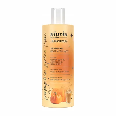 Niuviu x babasierzuca Pumpkin Time szampon regenerujący do włosów 300 ml