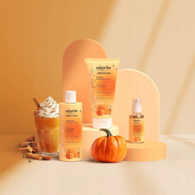 Niuviu x babasierzuca Pumpkin Time szampon regenerujący do włosów 300 ml