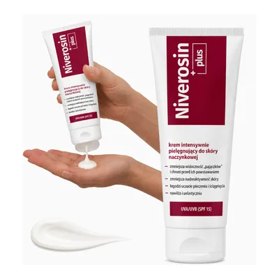 Niverosin Plus Krem Intensywnie Pielęgnujący Do Skóry Naczynkowej SPF15 70g