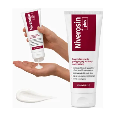 Niverosin Plus Krem Intensywnie Pielęgnujący Do Skóry Naczynkowej SPF15 70g