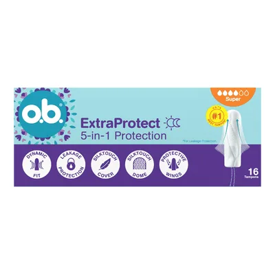 O.B. ExtraProtect Super Tampony 16 sztuk