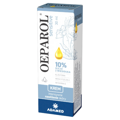 Oeparol Sensitive Krem Nawilżający Do Twarzy Sucha Skóra 30ml