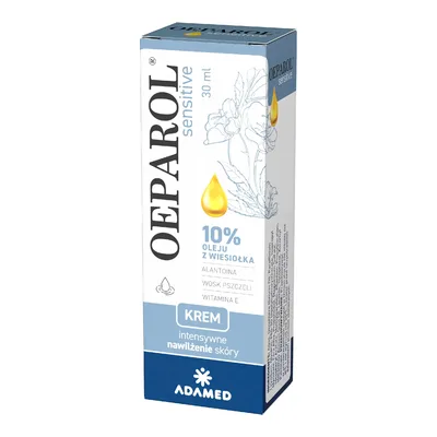 Oeparol Sensitive Krem Nawilżający Do Twarzy Sucha Skóra 30ml