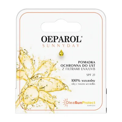 Oeparol Sunnyday Pomadka Ochronna Do Ust SPF25 Nawilżająca 1 Sztuka