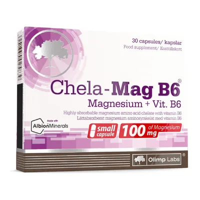 OLIMP Chela-mag B6 Magnez Z Witaminą B6 Układ Nerwowy 30 kapsułek