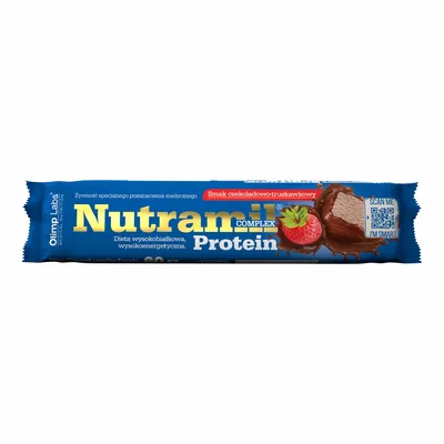 Olimp Nutramil Protein Baton Czekoladowo Truskawkowy 60g