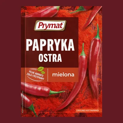 Papryka czerwona ostra mielona Prymat 20 g