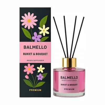 Patyczki Zapachowe Do Domu Balmello Bukiet Kwiatowy 120ml
