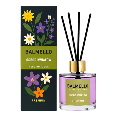 Patyczki Zapachowe Do Domu Balmello Ogród Kwiatów 120ml