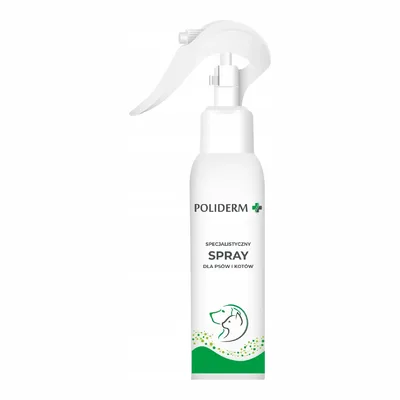 Poliderm Spray Do Pielęgnacji Skóry Dla Psa I Kota 100ml