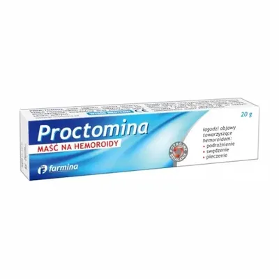Proctomina Maść Na Hemoroidy 20g