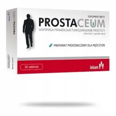 Prostaceum Wspomaga Prawidłowe Funcjonowanie Prostaty 30 Tabletek