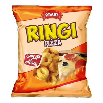 Ringi Kukurydziane O Smaku Pizzy Rymut 20g