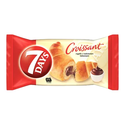 Rogalik 7DAYS Z Nadzieniem Kakaowym 60 g