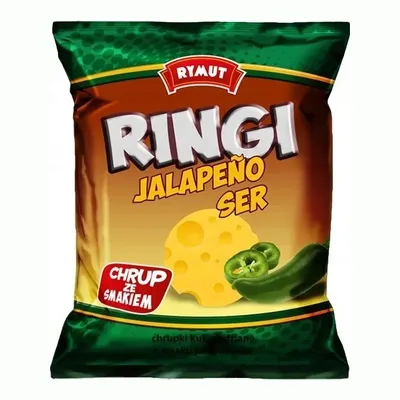 Rymut Chrupki Ringi Jalapeno Ser 20g