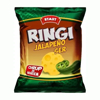 Rymut Chrupki Ringi Jalapeno Ser 20g