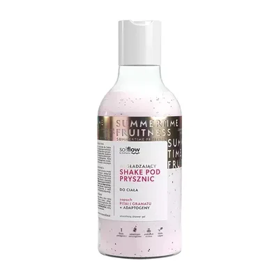 SO!flow Wygładzający Shake Pod Prysznic Pitaja I Granat 400ml