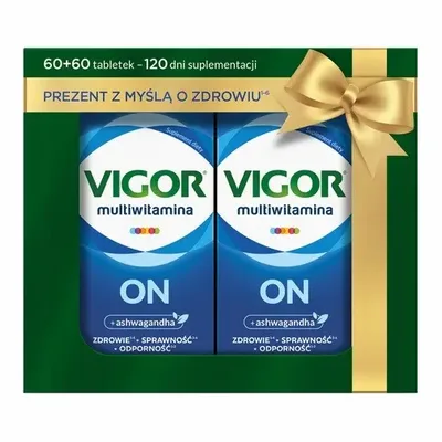 Vigor Multiwitamina ON Zdrowie Sprawność Odporność 60 + 60 tabletek