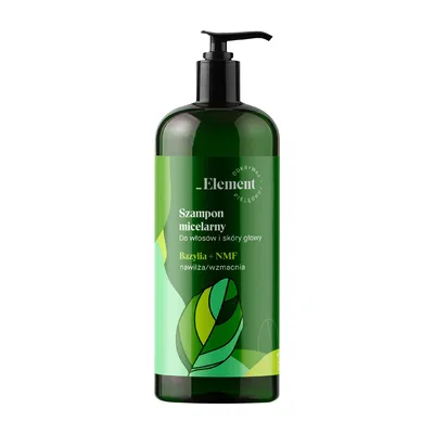 Vis Plantis Basil Element Szampon Micelarny Przeciw Wypadaniu Włosów 500ml