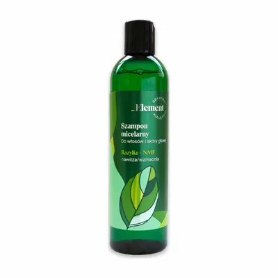 Vis Plantis Element Micelarny Szampon Do Włosów i Skóry Głowy Bazylia 300ml